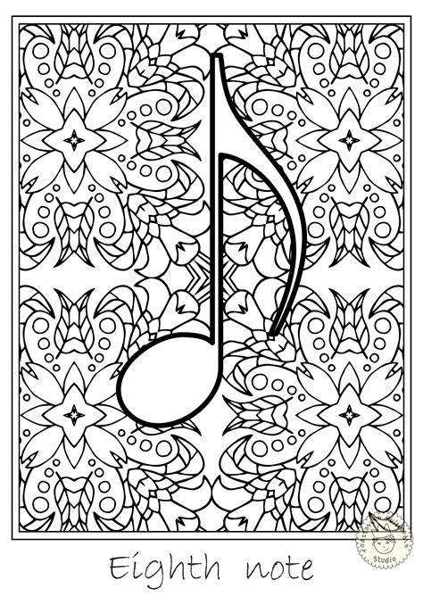 Coloring Pages Music