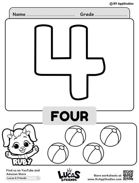Coloring Pages Number 4