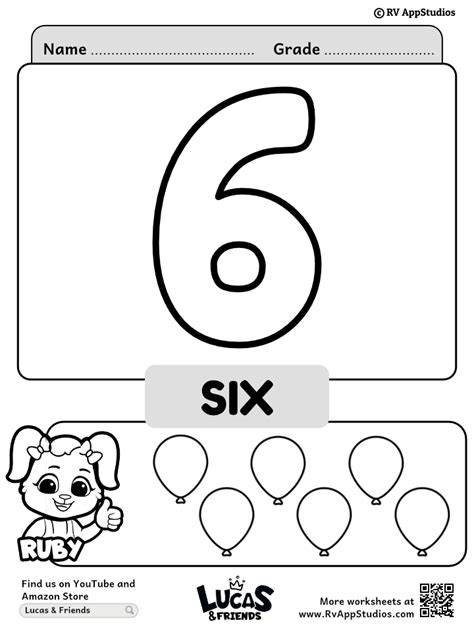 Coloring Pages Number 6
