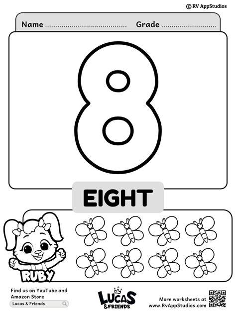 Coloring Pages Number 8