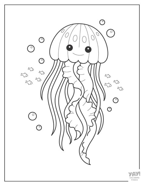 Coloring Pages Ocean Creatures