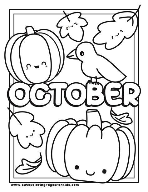 Coloring Pages October