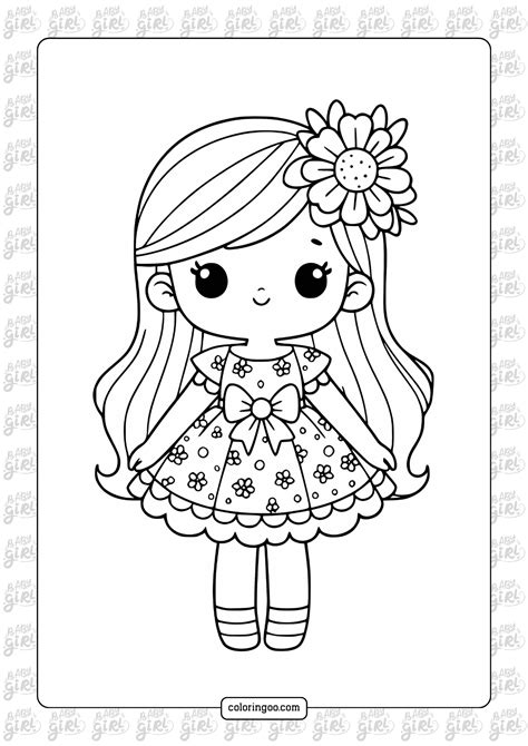 Coloring Pages Of A Girl
