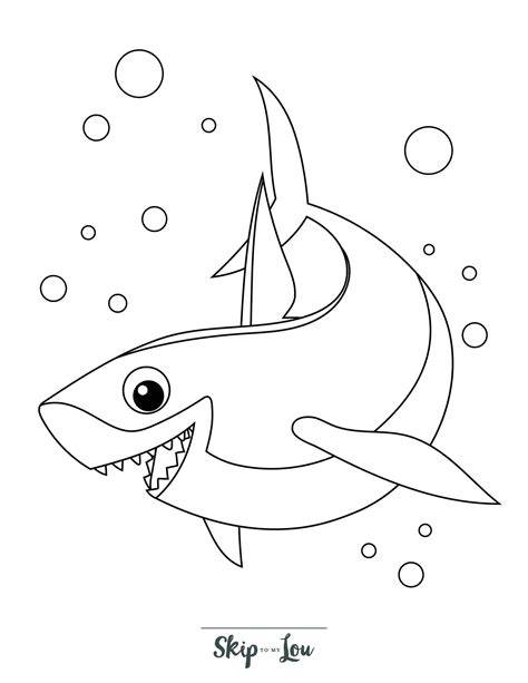 Coloring Pages Of A Shark