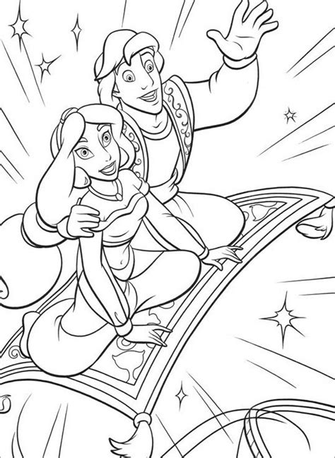 Coloring Pages Of Aladdin