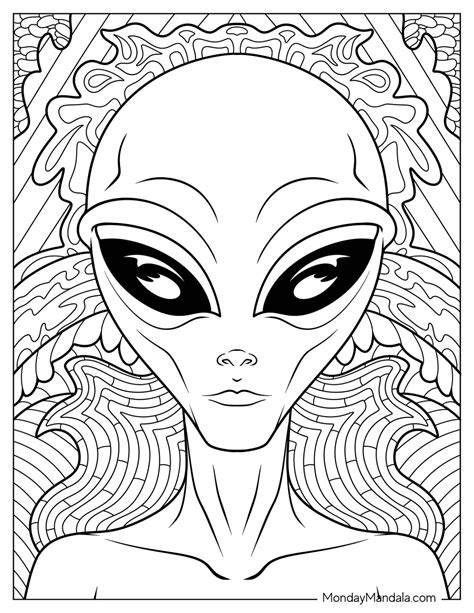 Coloring Pages Of Aliens