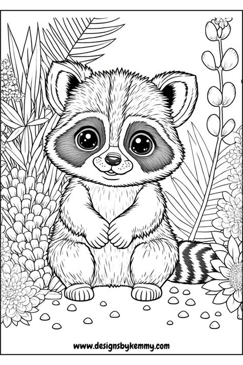 Coloring Pages Of Animals With Designs