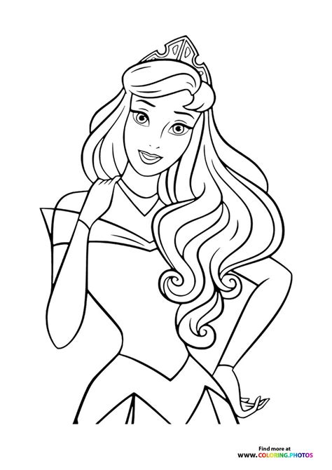 Coloring Pages Of Aurora