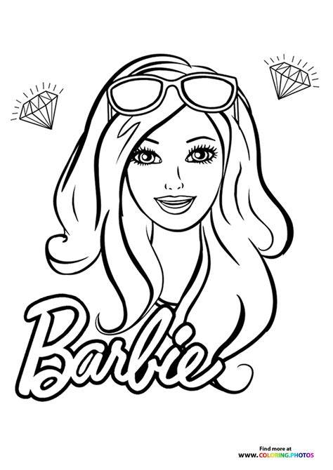 Coloring Pages Of Barbie