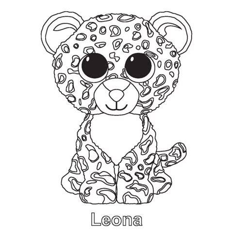 Coloring Pages Of Beanie Boos