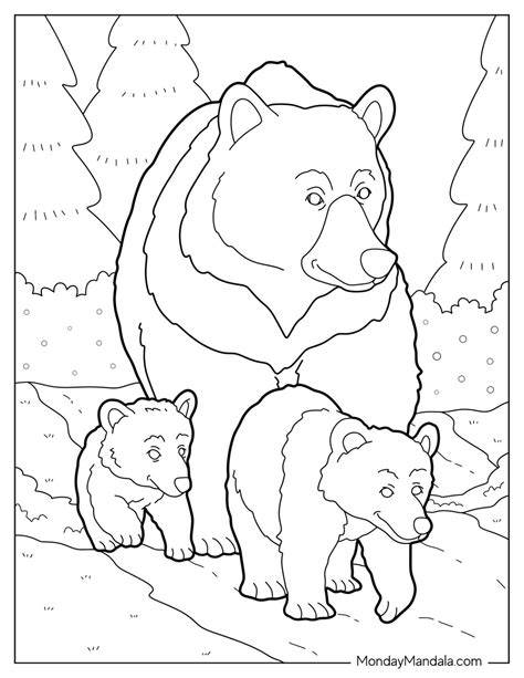 Coloring Pages Of Bears