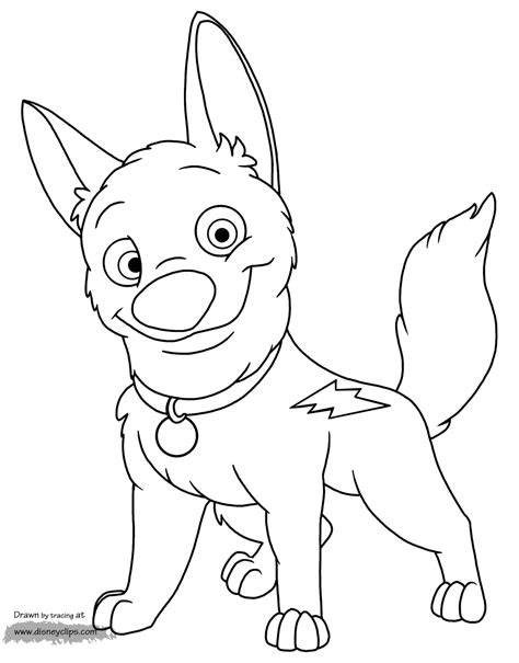 Coloring Pages Of Bolt