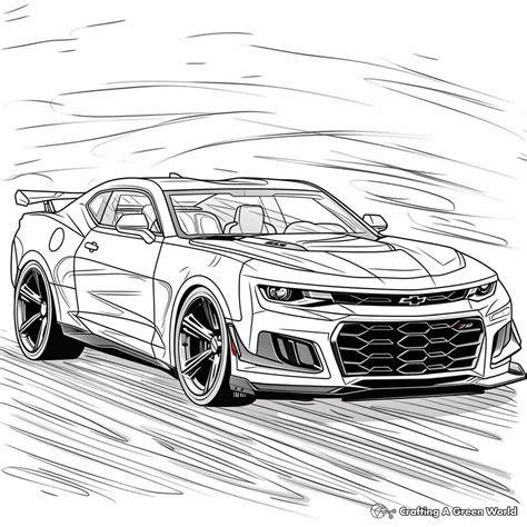 Coloring Pages Of Camaros