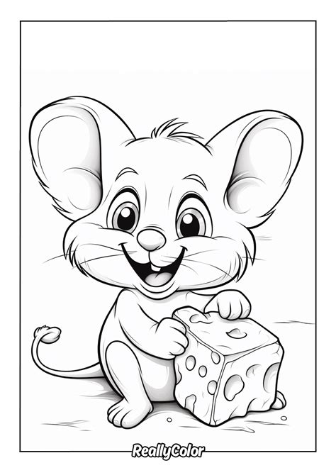 Coloring Pages Of Cheese