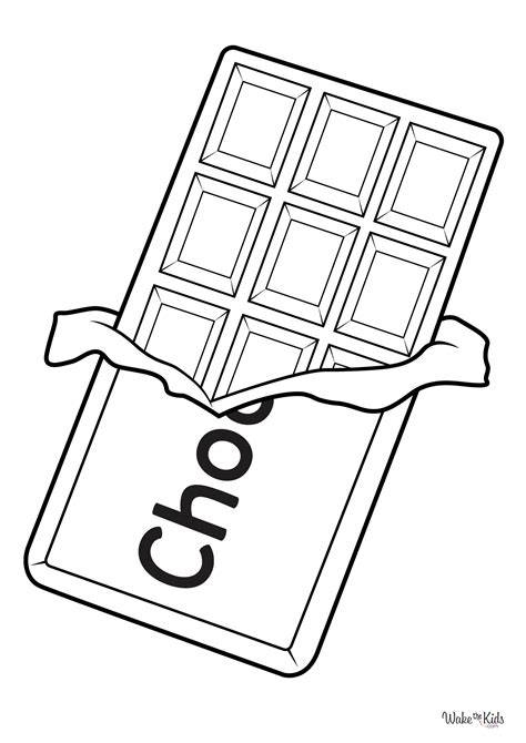 Coloring Pages Of Chocolate