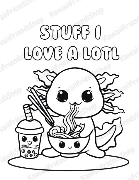 Coloring Pages Of Cute Stuff