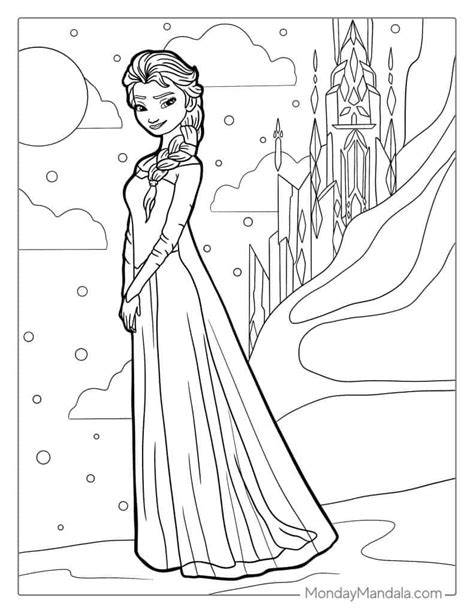 Coloring Pages Of Disney Frozen