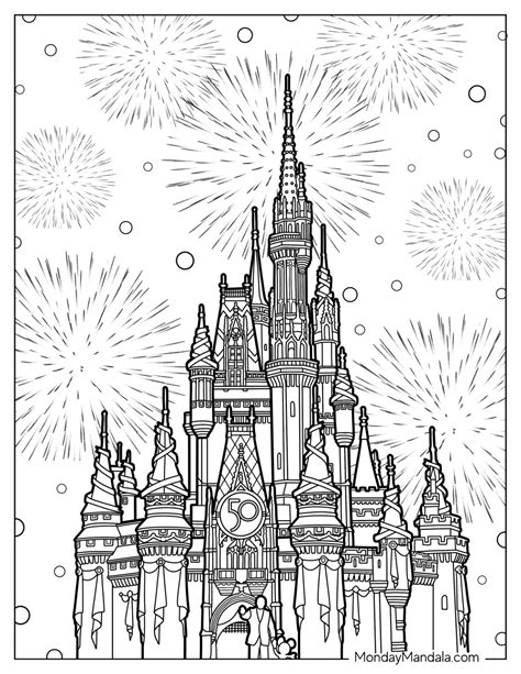 Coloring Pages Of Disney World