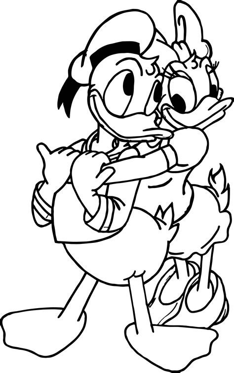 Coloring Pages Of Donald Duck