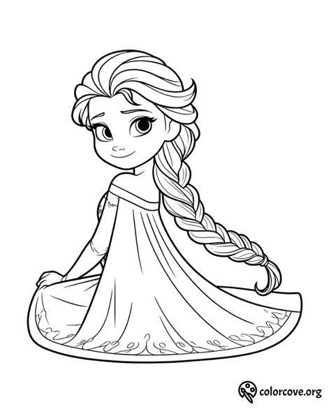 Coloring Pages Of Elsa