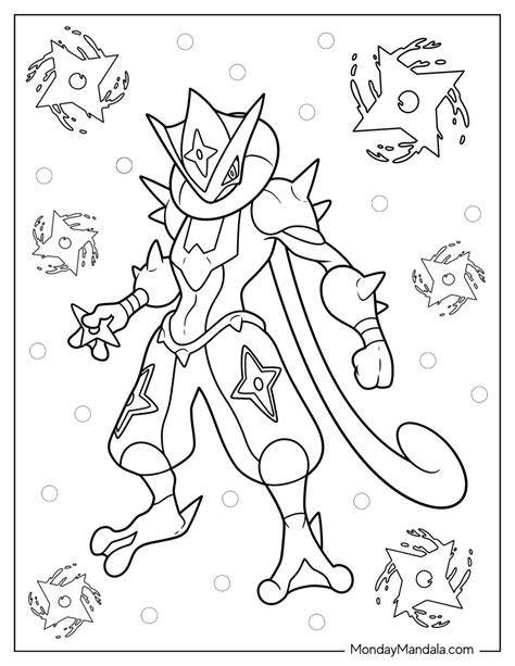 Coloring Pages Of Greninja