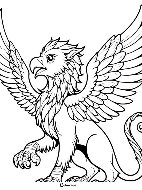 Coloring Pages Of Griffins