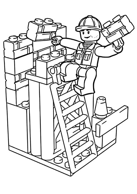 Coloring Pages Of Lego