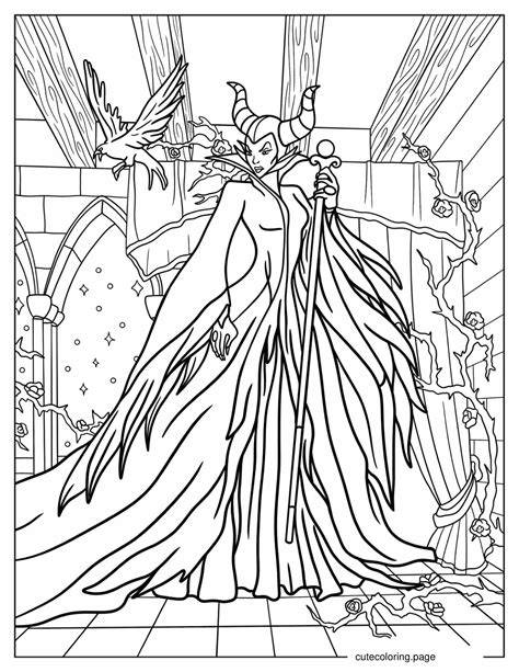 Coloring Pages Of Maleficent