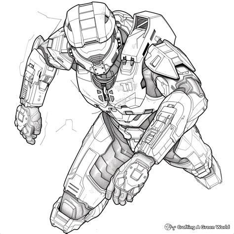 Coloring Pages Of Master Chief