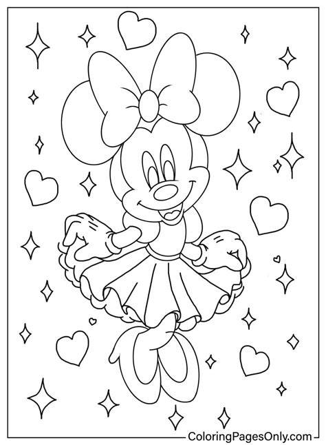 Coloring Pages Of Minnie