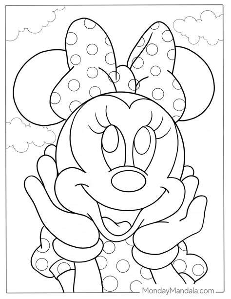 Coloring Pages Of Minnie Mouse