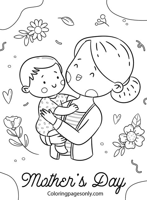Coloring Pages Of Mother