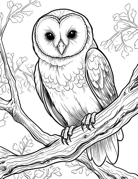 Coloring Pages Of Owls