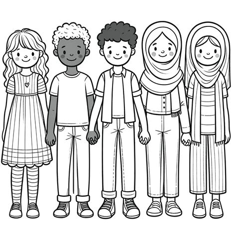 Coloring Pages Of People