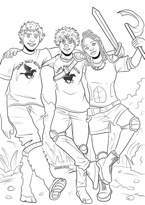 Coloring Pages Of Percy Jackson