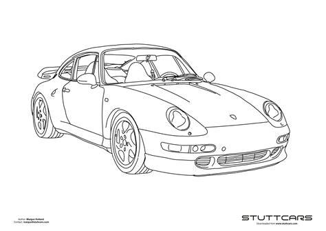 Coloring Pages Of Porsche