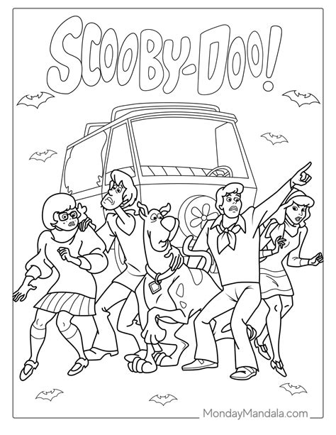 Coloring Pages Of Scooby Doo