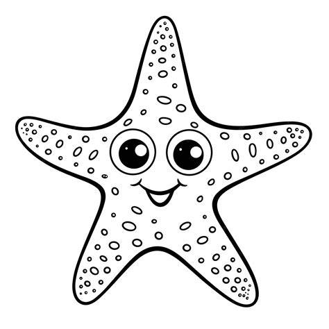 Coloring Pages Of Starfish