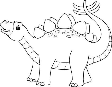 Coloring Pages Of Stegosaurus