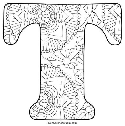 Coloring Pages Of The Letter T