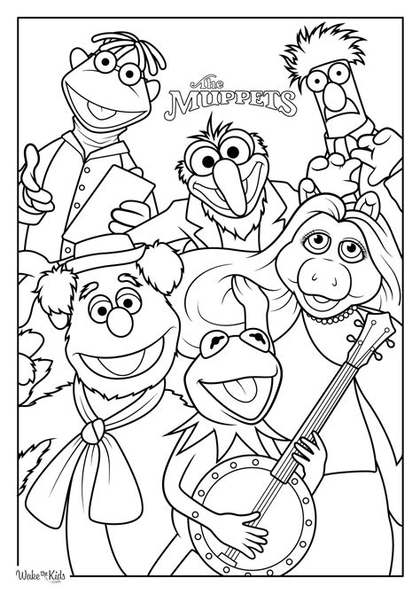Coloring Pages Of The Muppets
