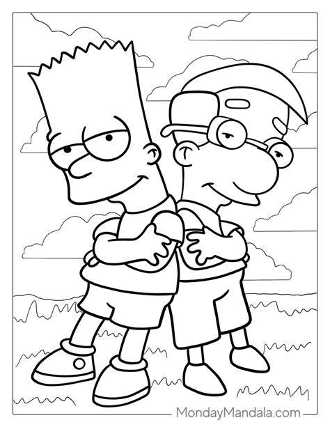 Coloring Pages Of The Simpsons
