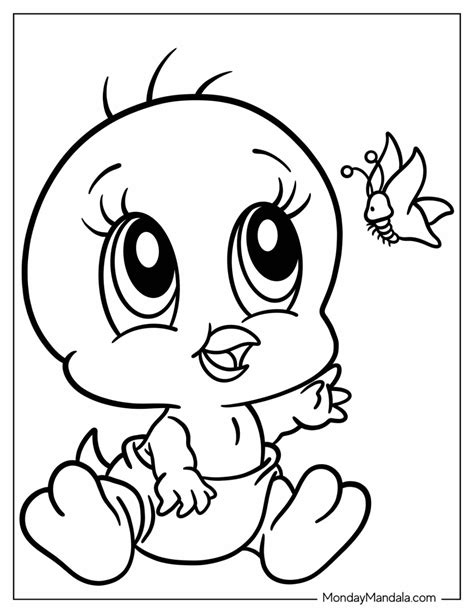 Coloring Pages Of Tweety