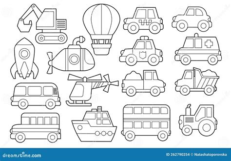 Coloring Pages Of Vehicles