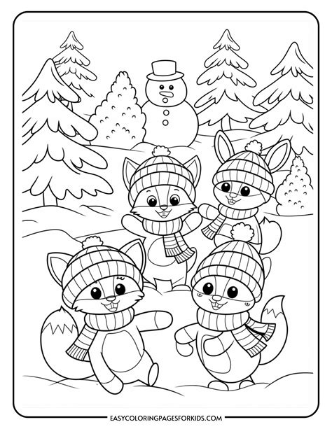 Coloring Pages Of Winter