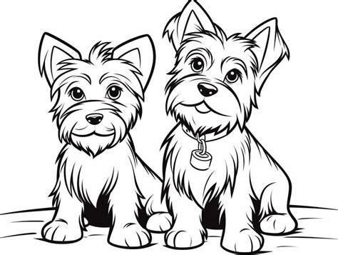 Coloring Pages Of Yorkies