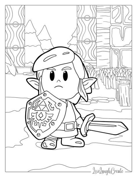 Coloring Pages Of Zelda