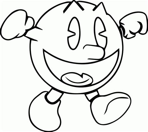 Coloring Pages Pacman