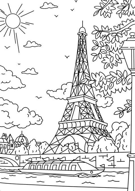 Coloring Pages Paris