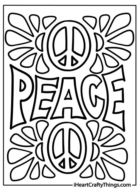 Coloring Pages Peace